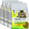 Natural Vitality Adult 1+ – Trockenfutter für erwachsene Katzen ab 1 Jahr – Huhn und Truthahn – Unterstützt die Vitalität –3 x 2,4 kg