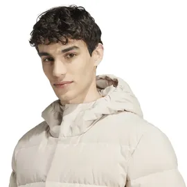 adidas Helionic Hooded Daunenjacke Herren beige S