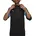 IndividualLIGA 1/4 Zip Kinder Sweatshirt schwarz 176