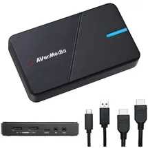 AVerMedia HDMI Capture Card - Gaming, Video-Streaming, 4K Capture-Karte für PS5, Xbox Series X/S, Xbox One, PS4, Nintendo Switch, Windows, Mac, HDR & VRR Unterstützung - GC551G2 Live Gamer Extreme 3