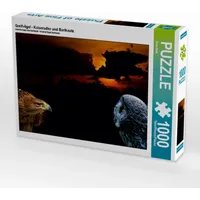 Calvendo Greifvögel - Kaiseradler und Bartkautz Puzzle