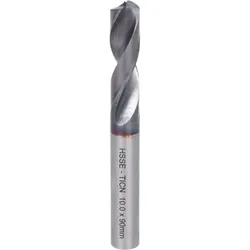 Schweißpunkt-Bohrer HSSE-TiCN ø10mm - schwarz-silber