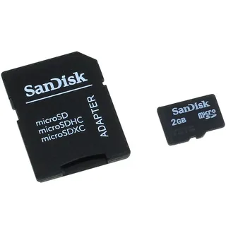 Speicherkarte SanDisk microSD 2GB f. Samsung SM-G950F / G950F