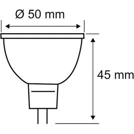Paulmann LED Reflektor Maxiflood 3W GU5,3 12V