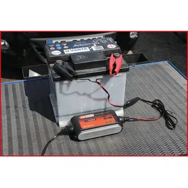 KS Tools SMARTcharger Schnellkontaktkabel mit Krokodilpolklemmen