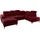 Livetastic Wohnlandschaft  rot