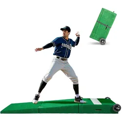 VEVOR Pitching Mound Tragbarer Pitcher Mound Baseball Softball Training 90 Zoll