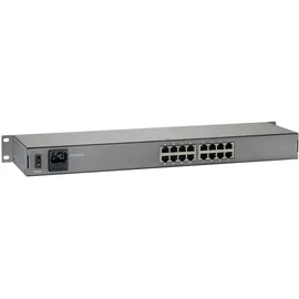 LevelOne FEP Rackmount Switch, 16x RJ-45, 112W PoE+ (FEP-1601W120)