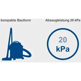 SCHEPPACH VC16 Nass-/Trockensauger