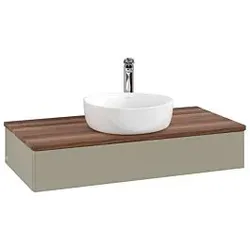 Villeroy & Boch Antao Waschtischunterschrank 1000x190x500mm L09052HK mit Beleuchtung FK/AP: HK/2
