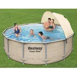 BESTWAY Power Steel Frame Pool rund