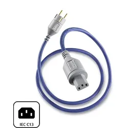 IsoTek Evo3 Premier Netzkabel 1,50m Schuko -> C13 IEC Kaltgerätekupplung