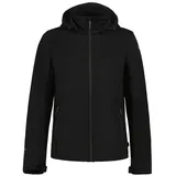 ICEPEAK Softshelljacke mit Kapuze Biggs in Schwarz 54
