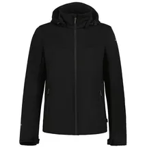 ICEPEAK Softshelljacke mit Kapuze Biggs in Schwarz 54
