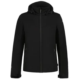 ICEPEAK Softshelljacke mit Kapuze Biggs in Schwarz 54