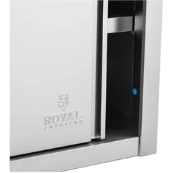 Royal Catering Edelstahl Hängeschrank - 200 x 45 cm -  - 30 kg