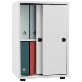 VCM Ulas Aktenschrank 49 x 38 x 74 cm weiß