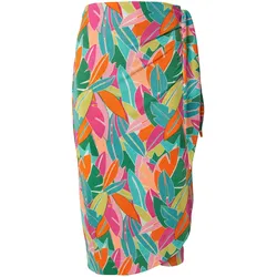 Tchibo - Wickel-Jerseyrock - Damen - Gr. XL - mehrfarbig