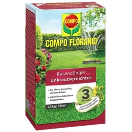 Compo Floranid Rasendünger plus Unkrautvernichter 1,5 kg