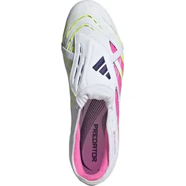 adidas Predator Pro FG Herren Ftwr White/Lucid Pink/Lemon 43 1/3