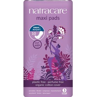 Natracare Organic & Natural maxi pads night time 10 St.