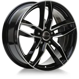 AVUS Racing AF16 9,0 x 20 5 x 112 ET40 MB66,6 Schwarz Poliert