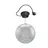 satisfire Spiegelkugel Set 20cm Kugel PROFI + Motor MBM-203 silberfarben