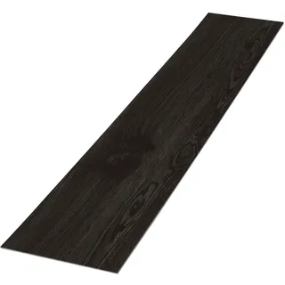 ML-Design PVC Bodenbelag Selbstklebende 2mm, 48 Dielen Eiche Dunkelgrau Holzoptik, rutschfest, wasserfest, Einfache Verlegung