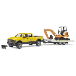 Bruder Spielwaren GmbH & Co. KG RAM 2500 Power Wagon Service+Minibagger