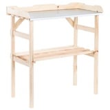 Haushalt International HI Pflanztisch aus Holz 82x38x78 cm