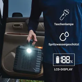 Balderia Power Set, tragbare Powerstation 500W mit faltbarem Solarpanel 120W