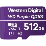 Western Digital WD Purple SC QD101 512 GB Ultra Endurance microSD Speicherkarte (Class 10, U1)