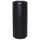 Vivanno Pflanzgefäß Bodenvase Fiberglas Schwarz Matt MERA 90xD35 cm