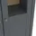 vidaXL Highboard Hill Grau 85x37x170,5 cm Massivholz Kiefer