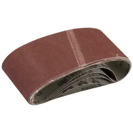 Silverline 5 x Schleifbänder 65 x 410 mm K 120