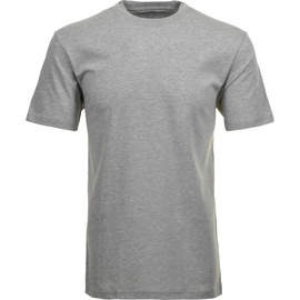 Ragman Herren T-Shirt Vorteilspack - 1/2 Arm, Unterhemd, Rundhals Grau 4XL
