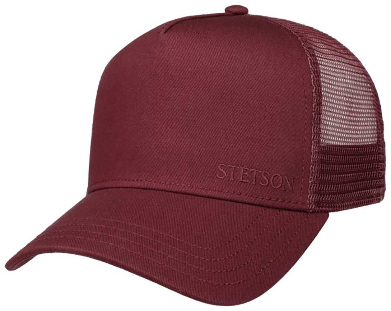 Stetson Trucker Cap Trucker Cap Classic Cotton Snapback rot Einheitsgröße - OSFA