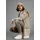 KangaROOS Kapuzenstrickjacke mit angesagtem Strickmuster Beige 32/34