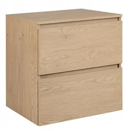 Rodan Waschtischunterschrank 60,6 x 62,3 x 46,0 cm Braun/Eiche