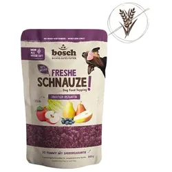 BOSCH Freshe Schnauze Topping 200g Obstgarten 16 x 200g Obstgarten Sparpaket