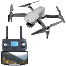 Simulus Faltbare GPS-Drohne mit 4K-Cam, 3-Achsen-Gimbal, Brushless-Motor, App