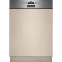 Neff N50 S145ECS01E Einbau-Geschirrspüler (teilintegrierbar, 600 mm breit, Edelstahl)