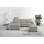 Home Affaire Ecksofa HOME AFFAIRE "Summer L-Form", grau (steel), B:249cm H:91cm T:164cm, 95% Polyester, 5% Polyamid, Sofas, Ecksofa, mit Recamiere, mit oder ohne Bettfunktion und Bettkasten, Cord-Bezug