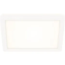 Briloner Slim LED Deckenleuchte 1-flg. eckig, 19x19 cm, weiß