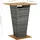 vidaXL Gartenbar-Set 5-tlg. Grau