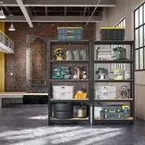 Schwerlastregal, Lagerregal, 40 x 90 x 180 cm