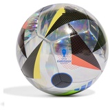 adidas EURO24 Foil Trainingsball - silber/schwarz/blau-4
