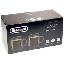 De'Longhi Doppelwandige Thermogläser 0,5 l 2er Set