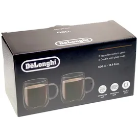 De'Longhi Doppelwandige Thermogläser 0,5 l 2er Set