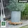 Wagner System WAGNER Pflanzenroller 38x38x9,5cm Holz